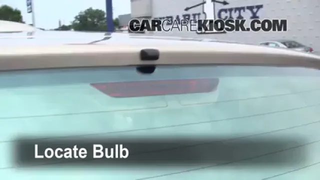 2002 Lexus RX300 3.0L V6 Lights Center Brake Light (replace bulb)